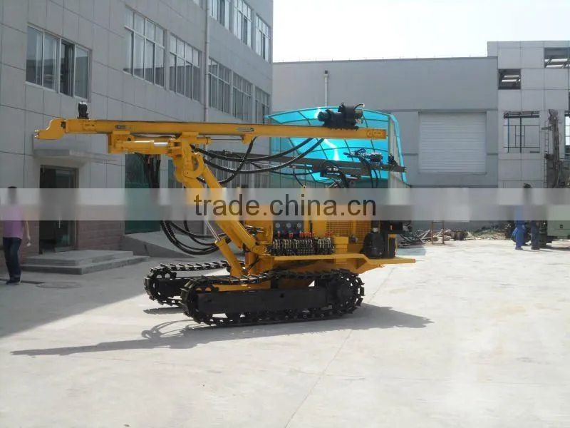 CTQ-Z138YA hydraulic quarry drilling rig/Blasting hole drilling rig