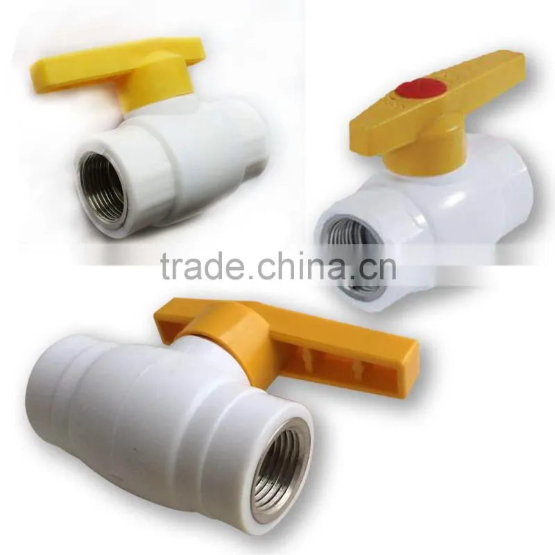 plastic ball valve /PPR ball valve with high quality
