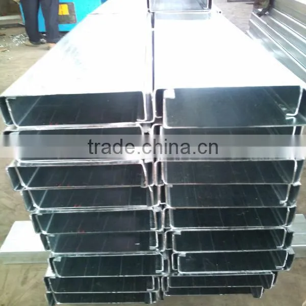 Steel structure material channel galvanized purline