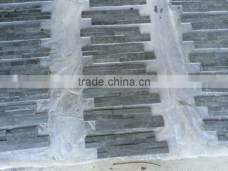 Natural slate cultural stone for exterior wall cladding