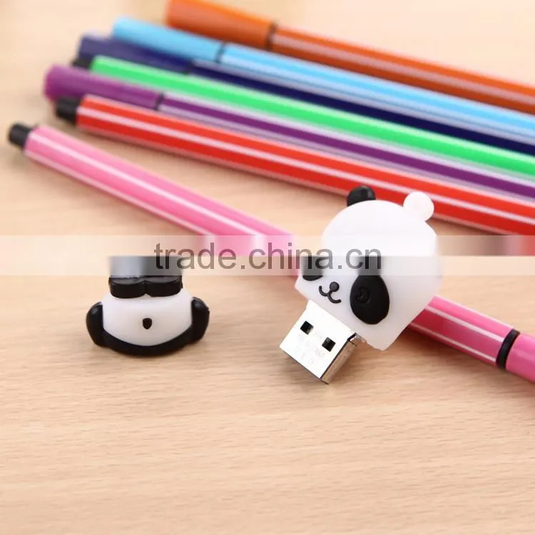 factory direct supply Cute cartoon panda mini usd flash drives