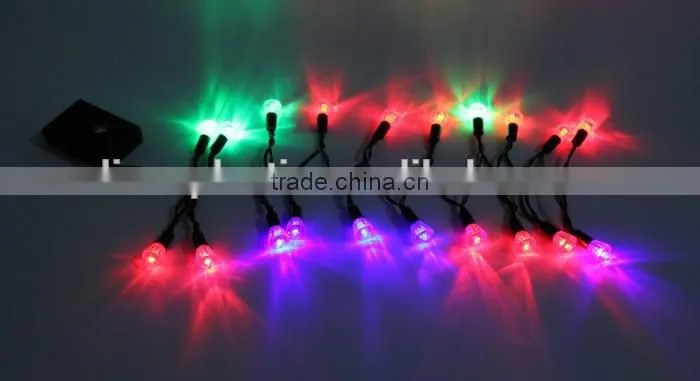 LED diamond string lights outdoor
