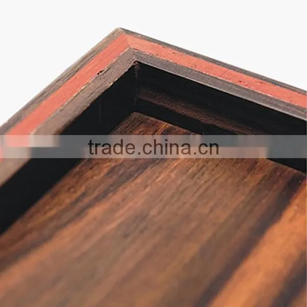 100% Solid Wood Original Napkin Packaging Box, Retro Art Paper Towels Storage Box
