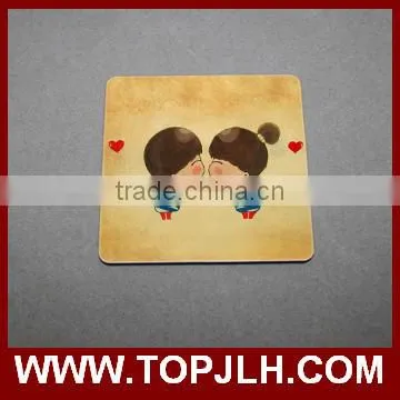 Topjlh 2017 Hot sublimation blank wood coaster holder