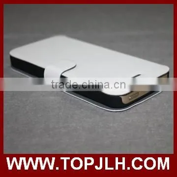 factory oem service customize pu leather wallet case for iphone 6 , uv print