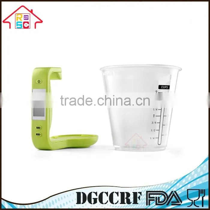 NBRSC Digital Cup Scale Electronic Measuring Household Jug with LCD Display