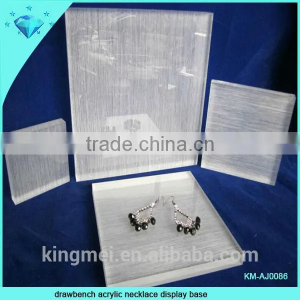 fashionable acrylic display stand with metal screw