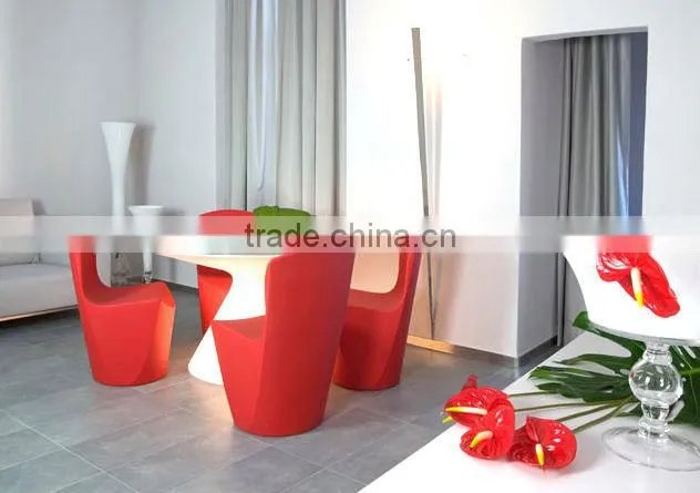 led dining table/banquet led table/party decor furniture