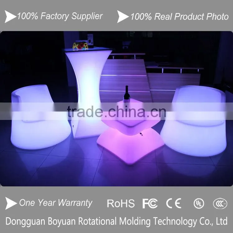 Modern Rechargeable Illumianted LED Party Furniture Rental