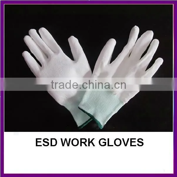 Black Work PU Nylon Gloves ZM782