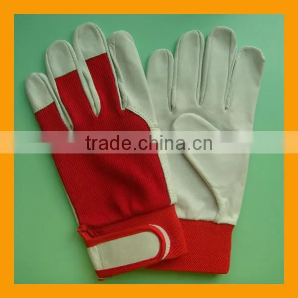 Soft Goatskin Truck Driver Gloves Driving Gloves