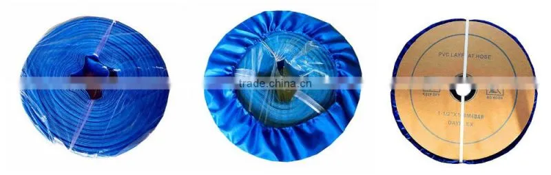 red soft pvc agriculture hose reel