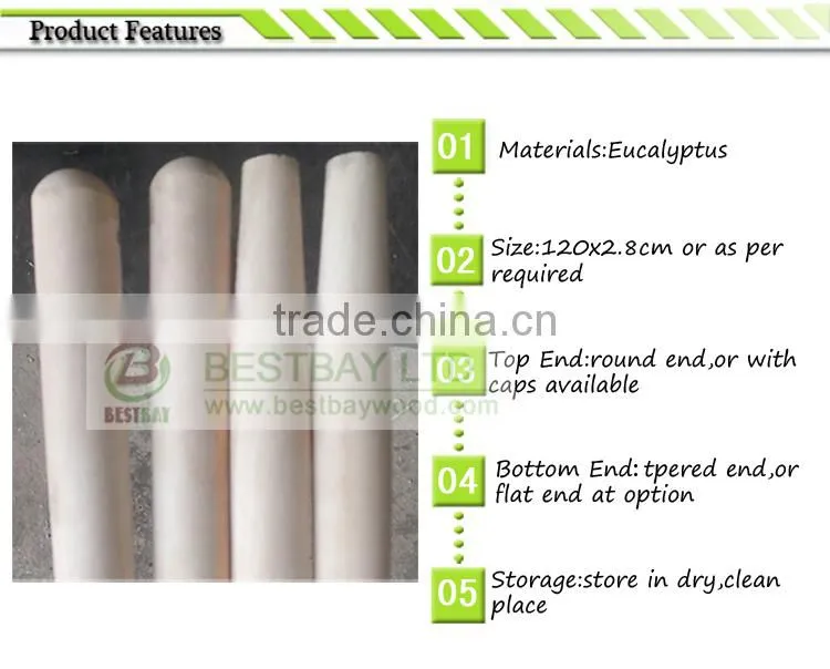 China natural wooden rake handle