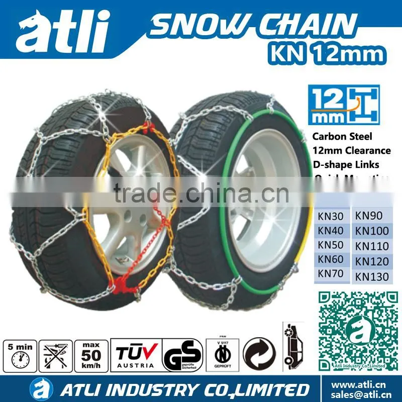 ATLI snow chains Tire chains for Car and Truck With TUV/GS and Onorm V5117