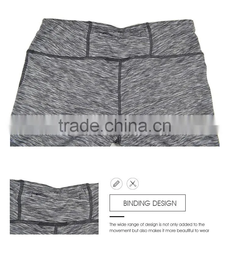 2017 High Quality Active Wear Training capri long plus size sport leggings