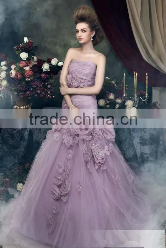 Ladies backless mermaid party wear gown formal evening gown
