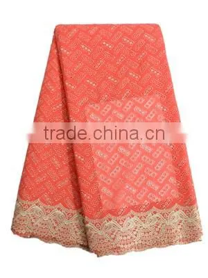 Bestway Charming Swiss Voile Lace With Stones SL0411-5