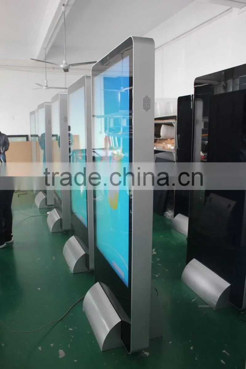 65inch floor standing latest shopping mall computer