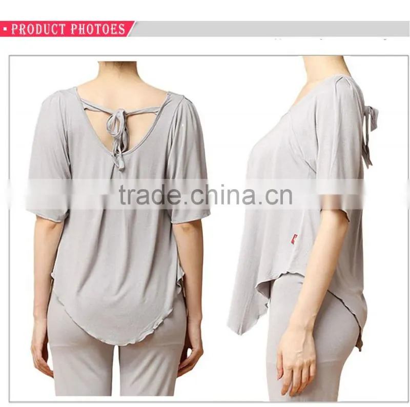 OEM Nylon Spandex Sexy Ladies Fitness Suit Sportswear Fashion Yoga Wear