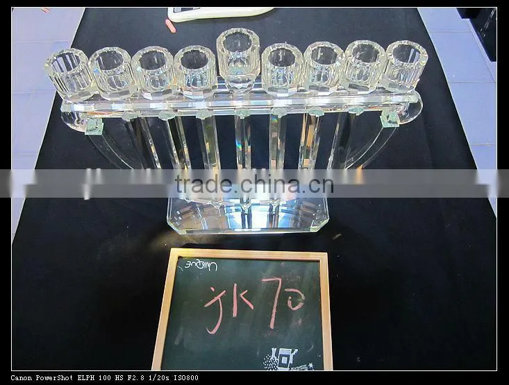Good K5 Crystal home decoration crystal candle holder