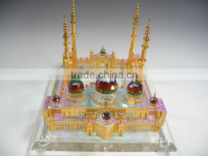 Crystal Sheik Zayed Mosque Model