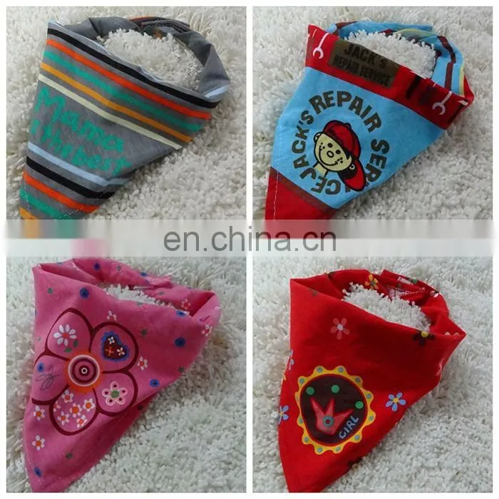 Baby triangle bandana/cotton children pinafore
