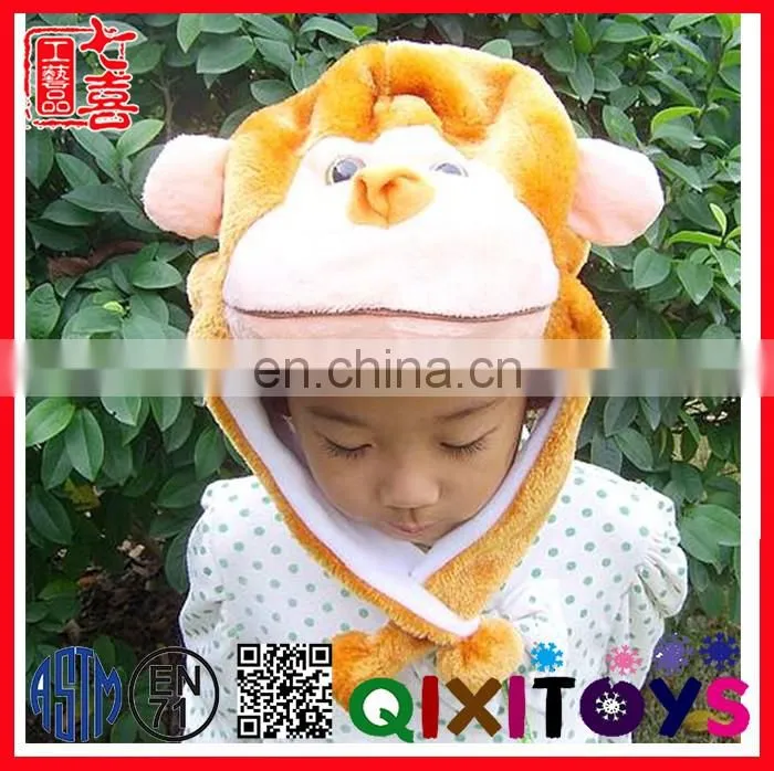kids funny adult animal winter hat for wholesale