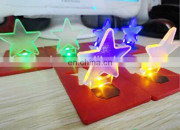 LED card lamp glovion christmas card lamp foldable card lamp