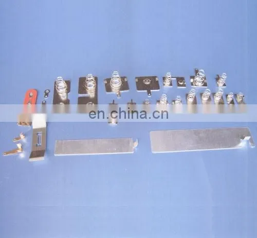 High quality nickel plated aa battery spring contact flat spring steel terminal contact
