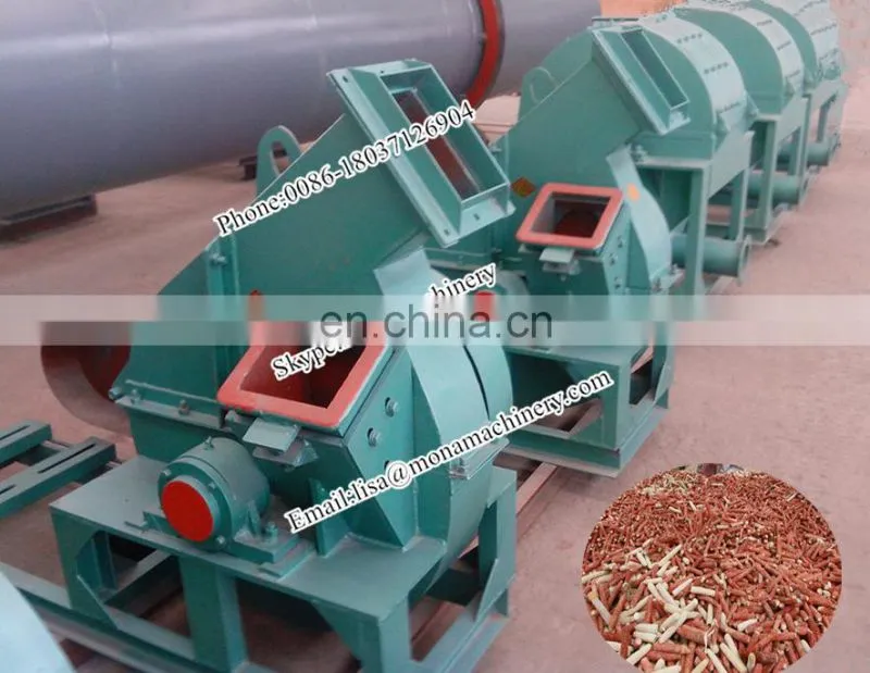 Three input Wood crusher machine for making sawdust 0086-18037126904