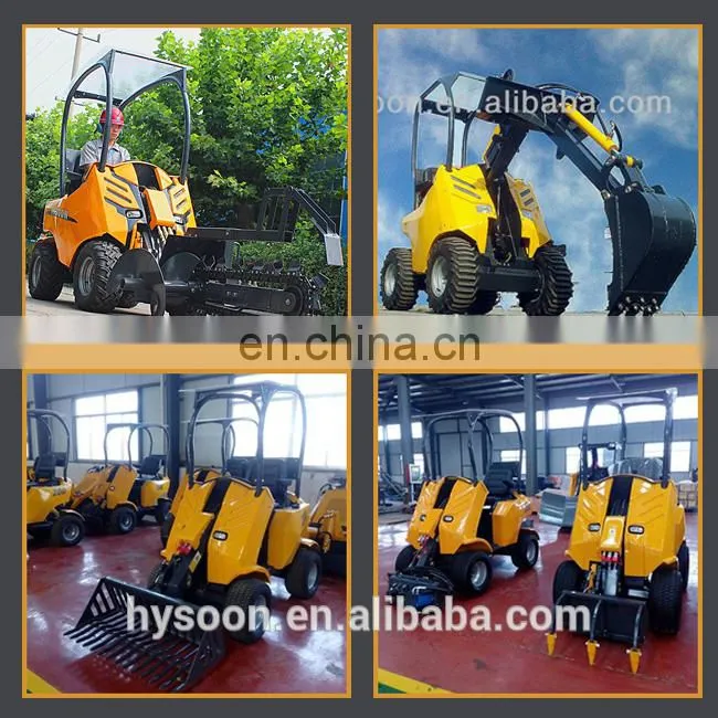 Small farm machinery mini wheel loader price for sale