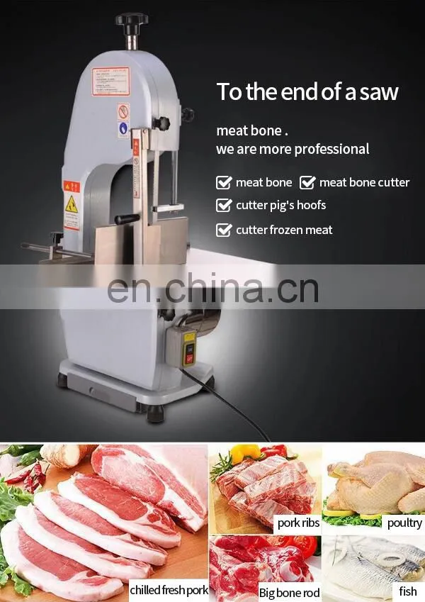 frozen fish meat cutting machine / kitchen equipment bone saw/ portable meat saw machine