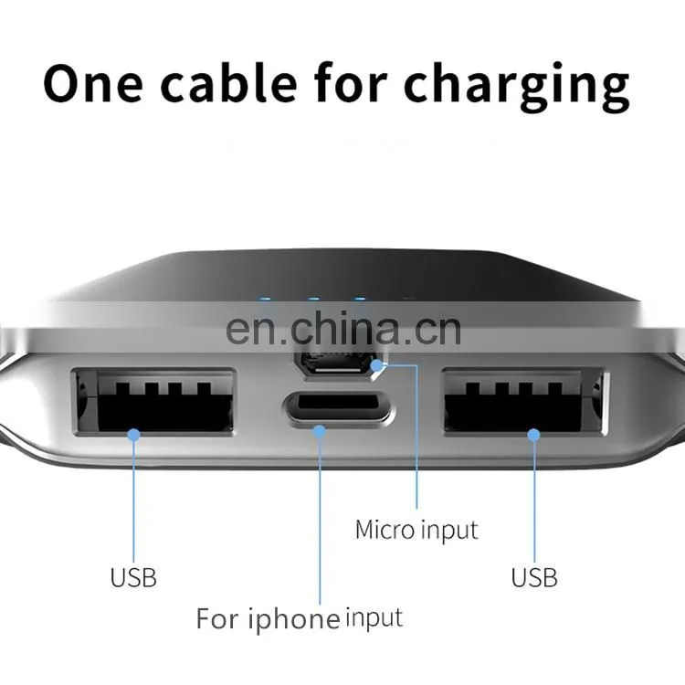 joyroom led light 10000mah cell phone power bank