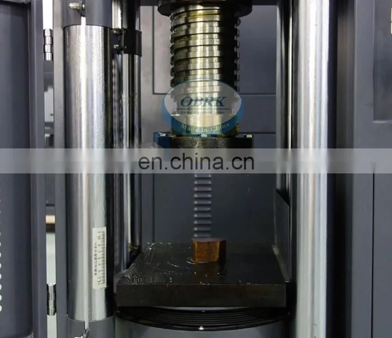 Concrete Bending Crush Strength Compression Tester Machine