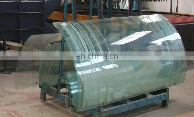 Customized Hot Bend 3-19mm Tempered Curved Glass