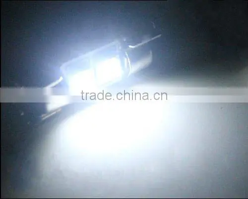 36mm LED 2 SMD 5050 C5W White Festoon Light Bulb