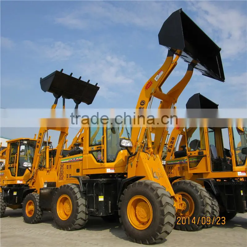 2 ton chinese wheel loader cheap front end loader prices for sale