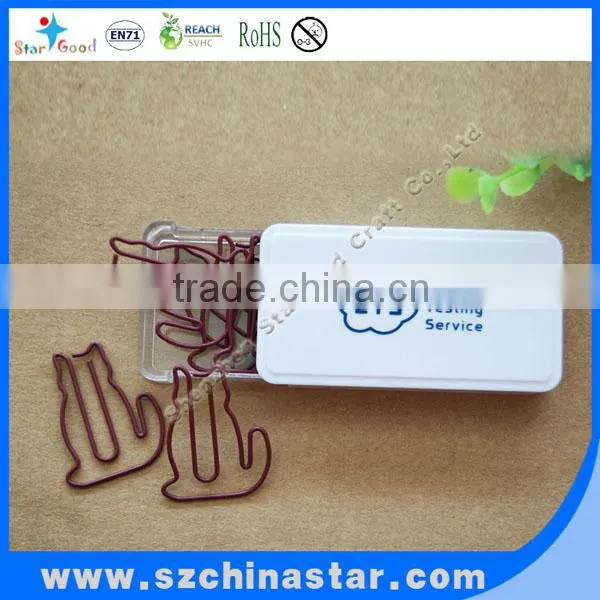 metal paper fasteners with custom shape