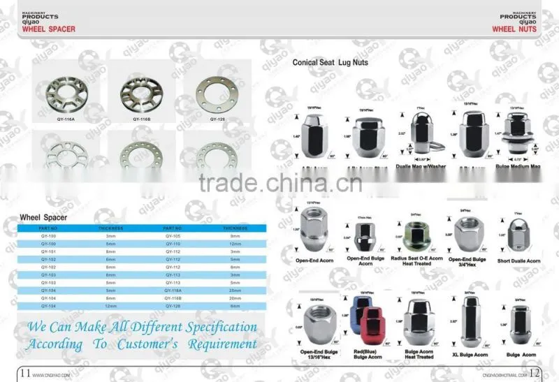 decorative nut and bolt