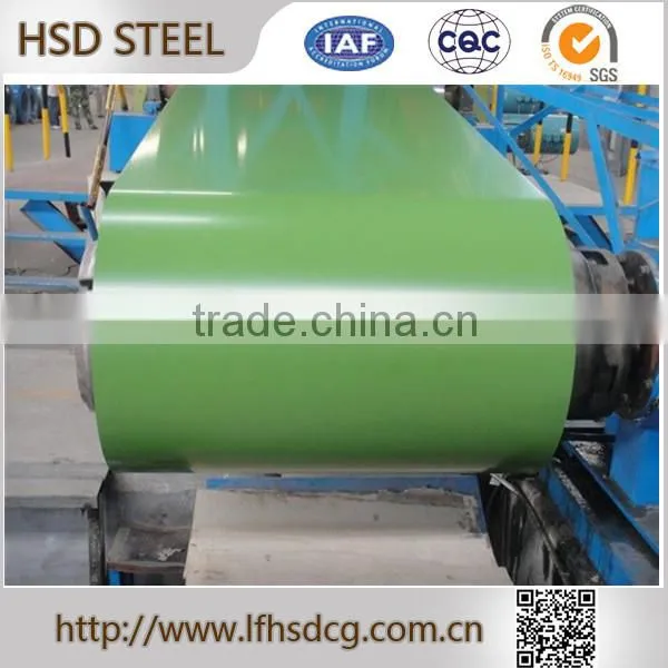 Cold rolled prepainted steel coil