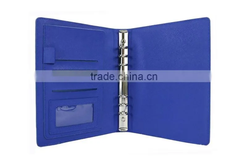 Wholesale High Quality Genuine Saffiano Leather Office File Document Folder