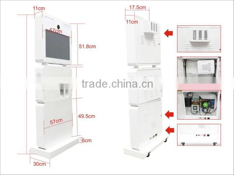 Outdoor Kiosk Booth For Advertisment Promotion