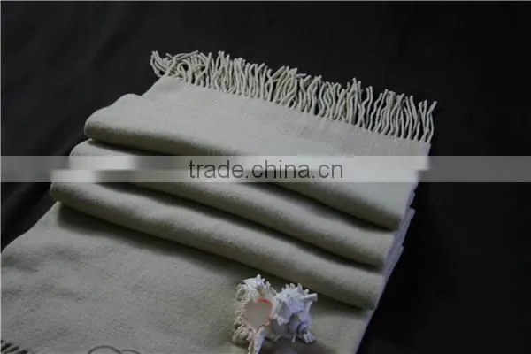 NO 1 factory pure sheep super heavy 50% wool 50%poly blanket