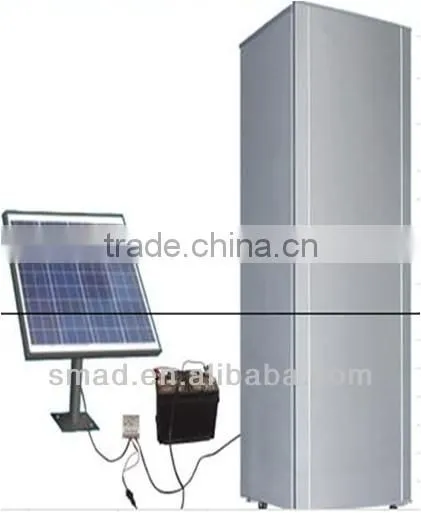 single door refrigerator solar powered portable refrigerator 12v/24v mini refrigerator