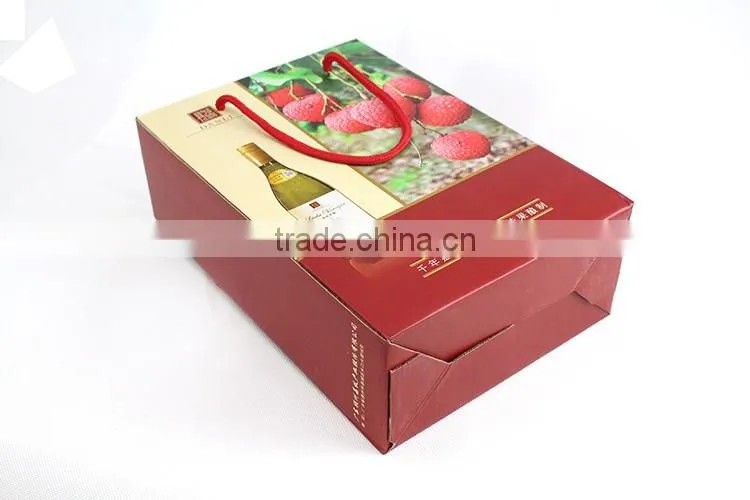 Recycled Cardboard Folding Brown Kraft cardboard pull out box for packing