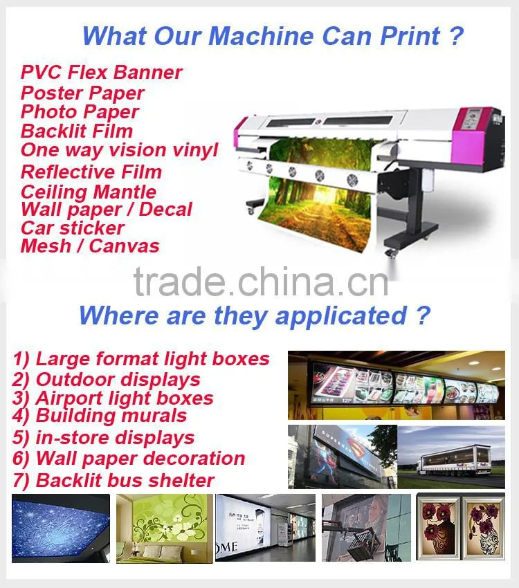 UV Flatbed Glass Printer Double DX5/DX7 Heads Wide Format UV Printer
