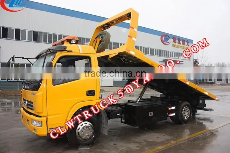 Dongfeng DLK 4 ton towing wrecker,4x2 used tow truck