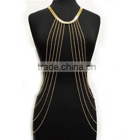 Goldtone Iced Out Assorted Head Chain Set