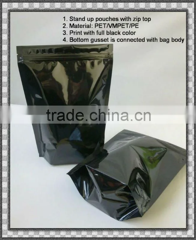 Heat Seal Resealable Plastic Bags for Food/food package