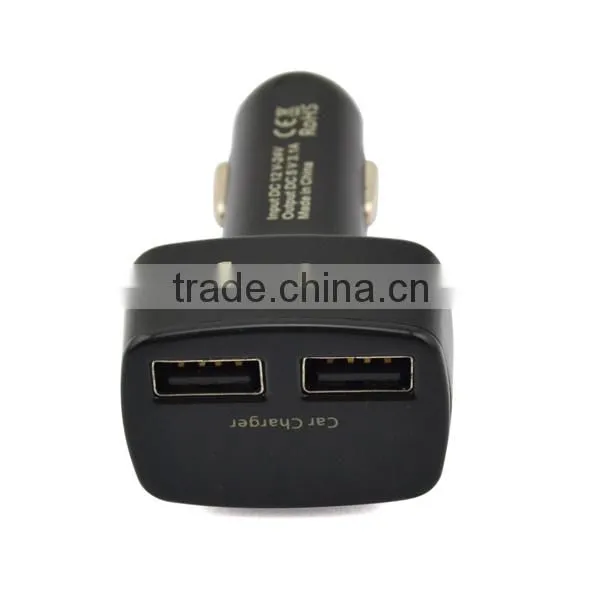 wireless charger car can charge for smartphone ,psp,gprs,with 2 USB output